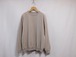 crepuscule”Light Moss Stitch L/S Sweat Beige”