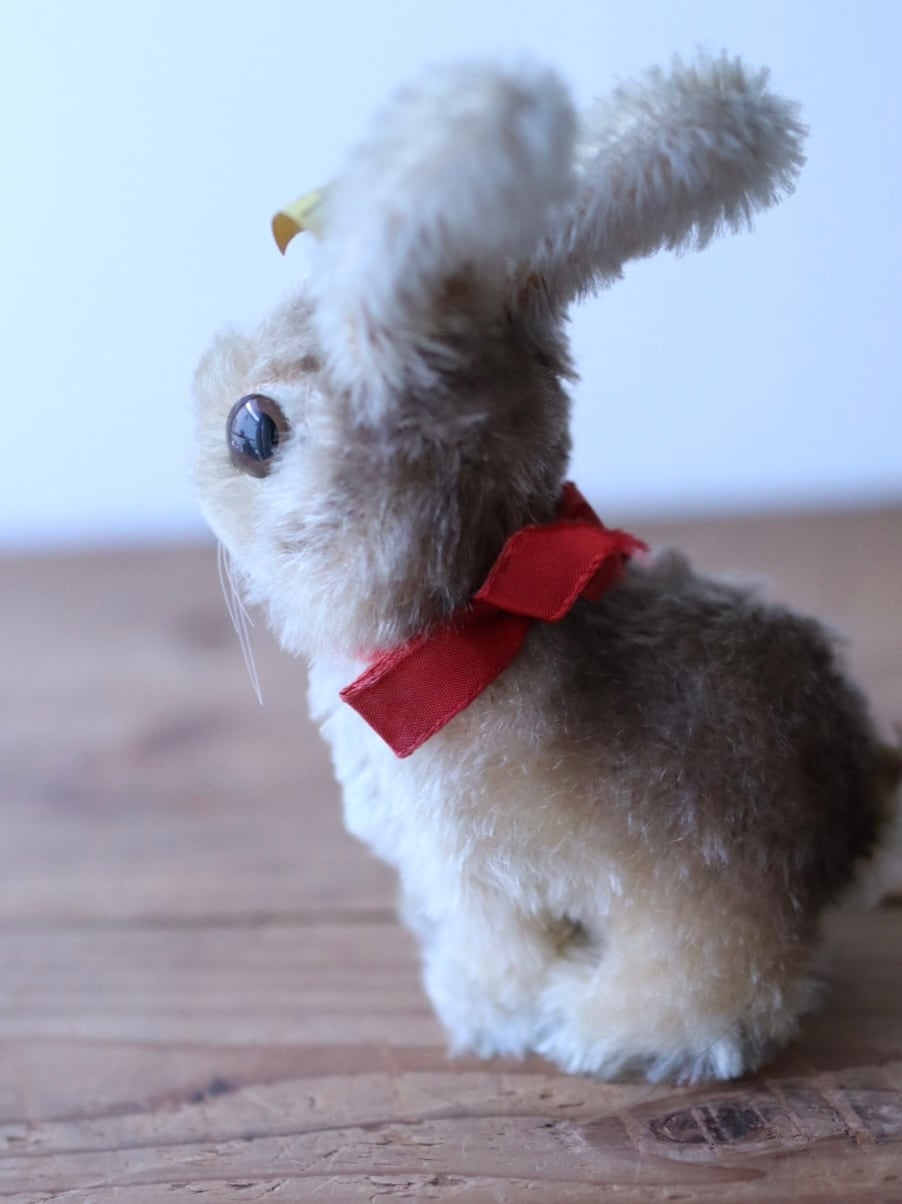 ヴィンテージ シュタイフうさぎ Steiff Sonny 10㎝ ② | ぷちアンティーク