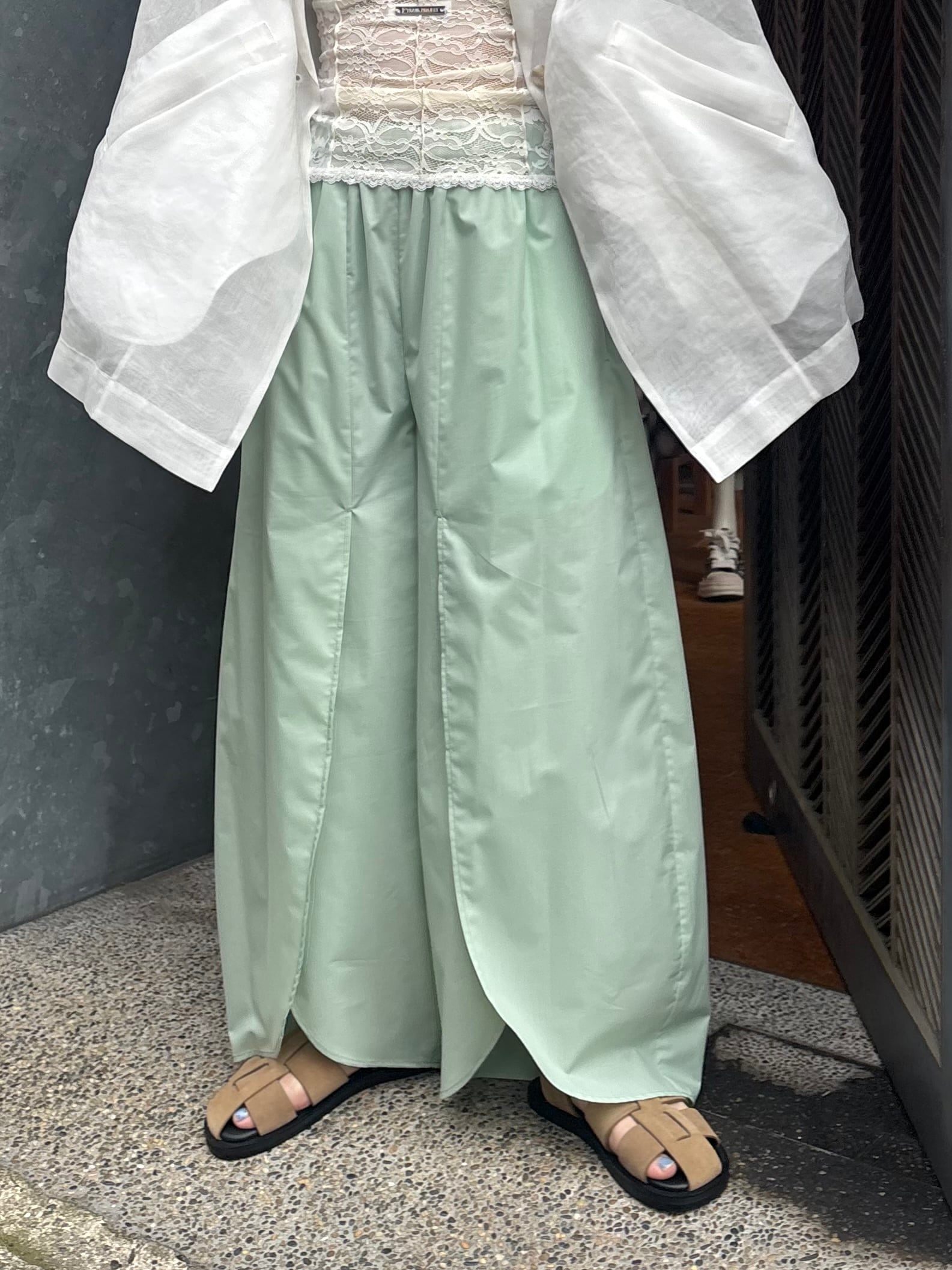 26SS】nagonstans ナゴンスタンス / パンツ / circle pants | TRENT online