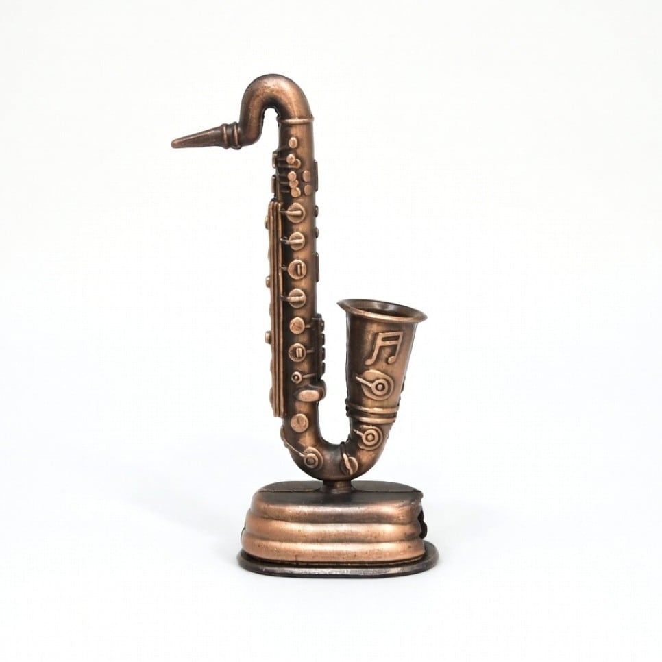 【ミニチュア楽器】サックス/鉛筆削り シャープナー クリックポスト 全国一律送料220円 C0pernicus