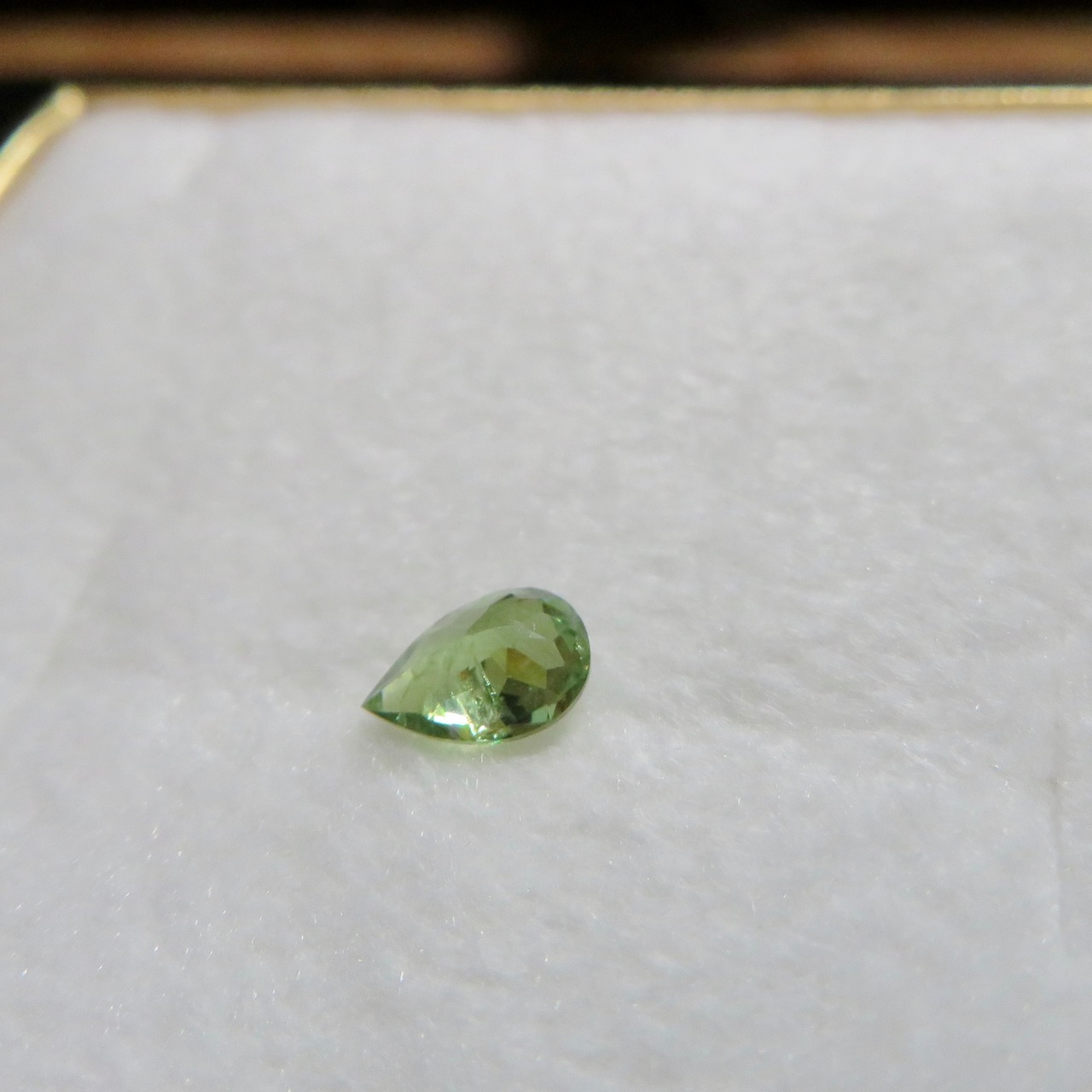 デマントイドガーネット 0.457ct グリーン 簡易ソーティング付き