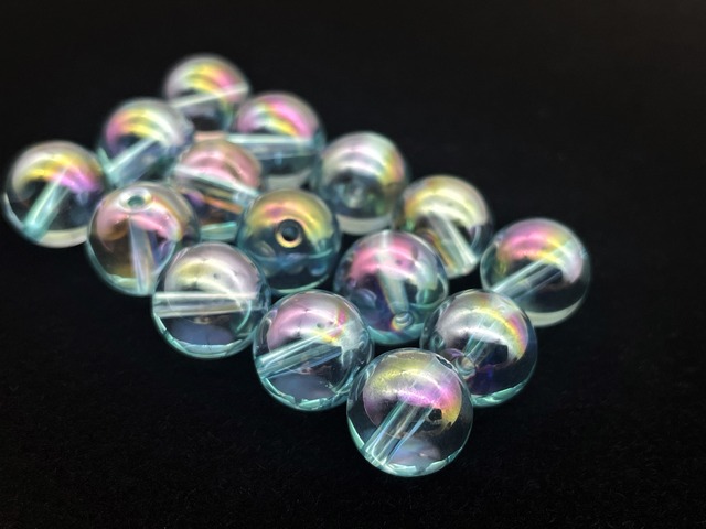 ハンドメイドビーズ素材セット（アクアオーラ）