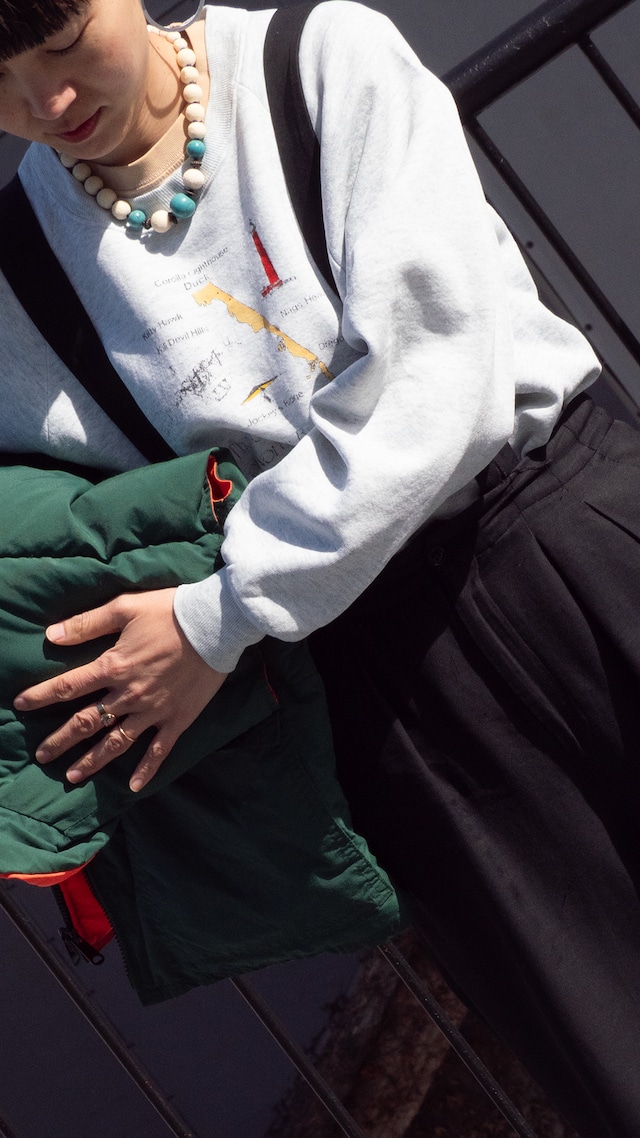 unknown used Turquoise white coral necklace