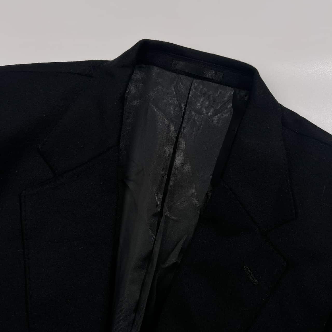 カシミヤ100% MAGKAISER マグカイザー 2B テーラードジャケット 98-88-175/ブラック メンズ