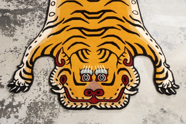 Tibetan Tiger Rug 《Lサイズ•ウール053》チベタンタイガーラグ