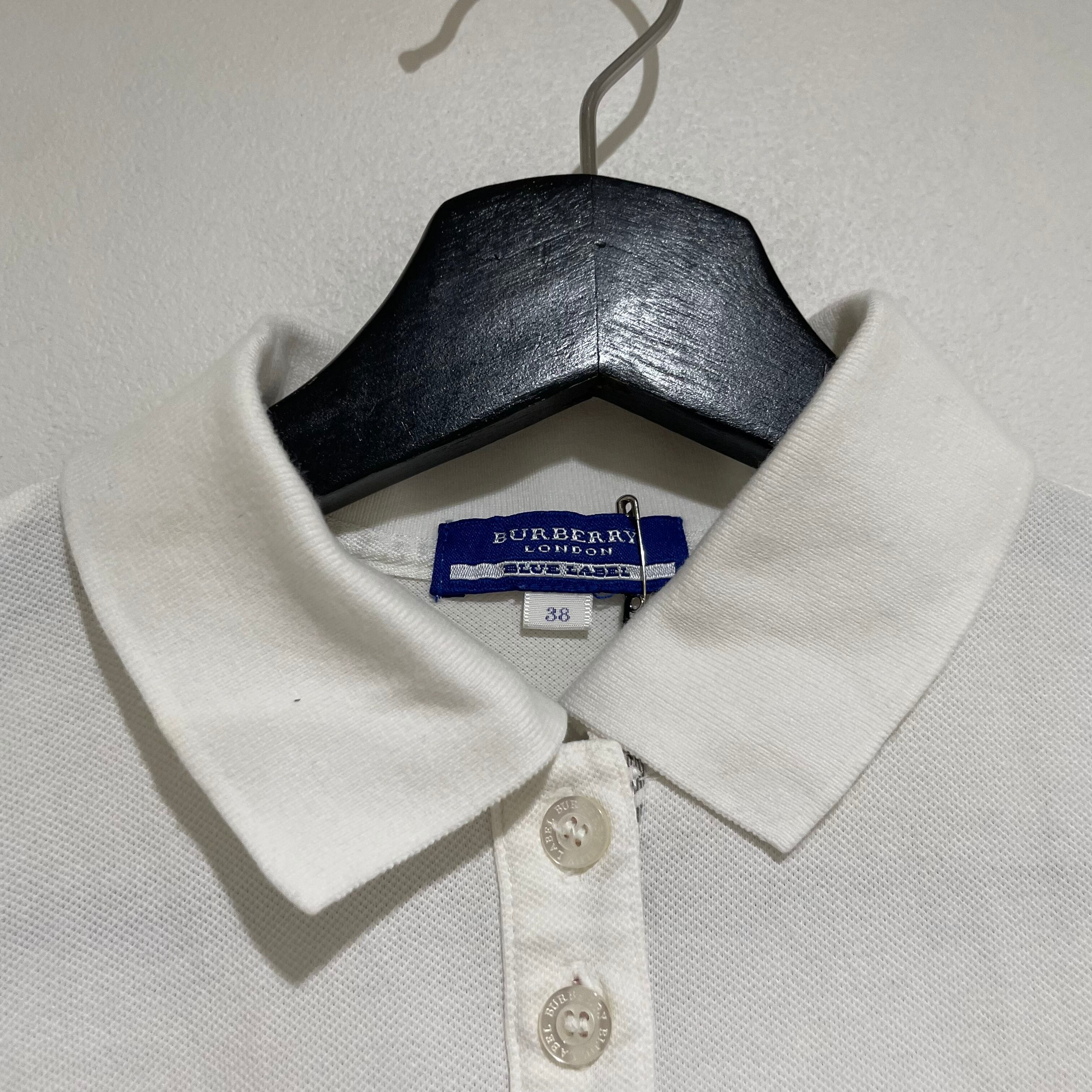 18667 Burberry blue label polo shirt | blazetorwest