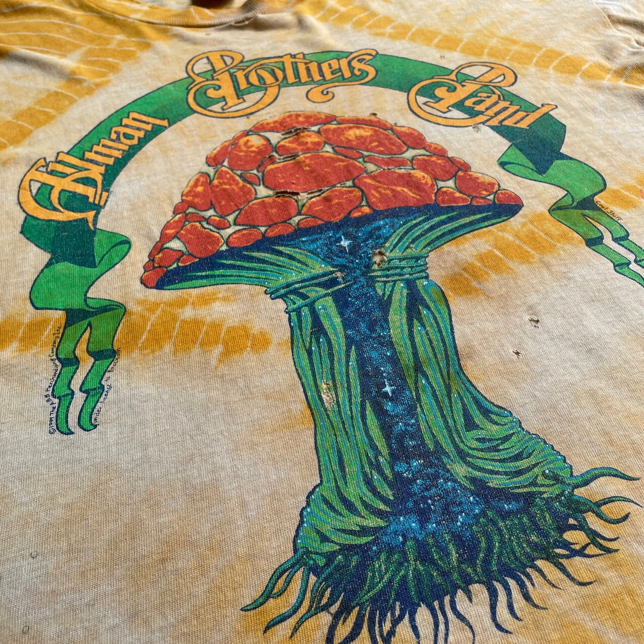 90年代 ALLMAN BROTHERS BAND オールマンブラザーズバンド タイダイ