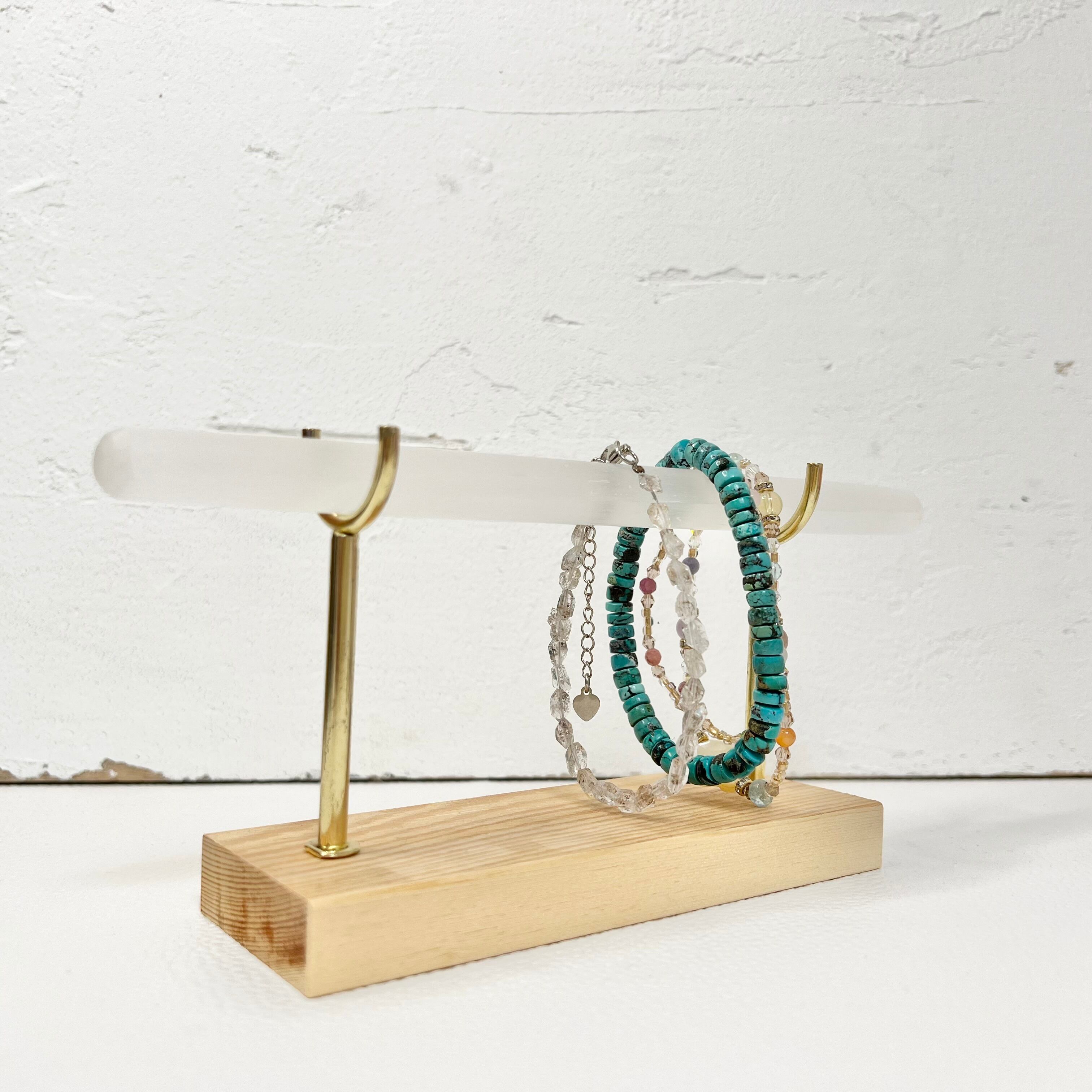 セレナイト ブレスレットディスプレイ | atelier panier