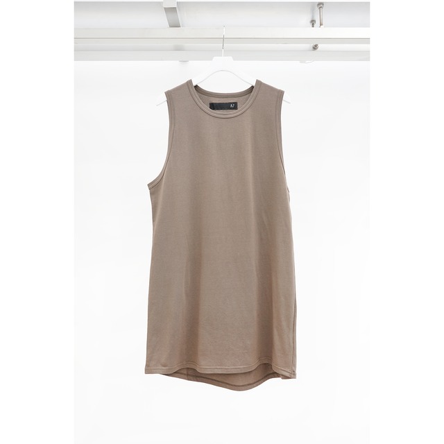 [A.F ARTEFACT] (エーエフアーティファクト) ag-6083 Long Tank Top (G.BROWN)