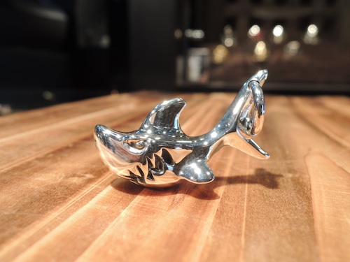 CRAZY PIG CARTOON SHARK PENDANT  クレイジーピッグ カトゥーン シャーク ペンダント 717