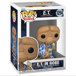☆US直輸入☆ FUNKO 【 POP! MOVIE VINYL FIGURE E.T. IN ROBE 40周年記念 】 ビニールフィギュア〚アメリカン雑貨 アメトイ〛