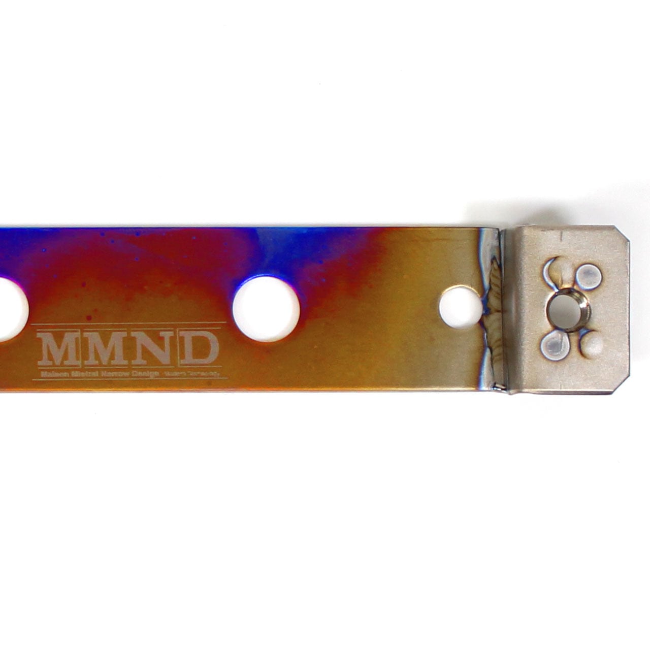 MMNDオリジナル フルチタン オフセットナンバーステー 8° (W463用