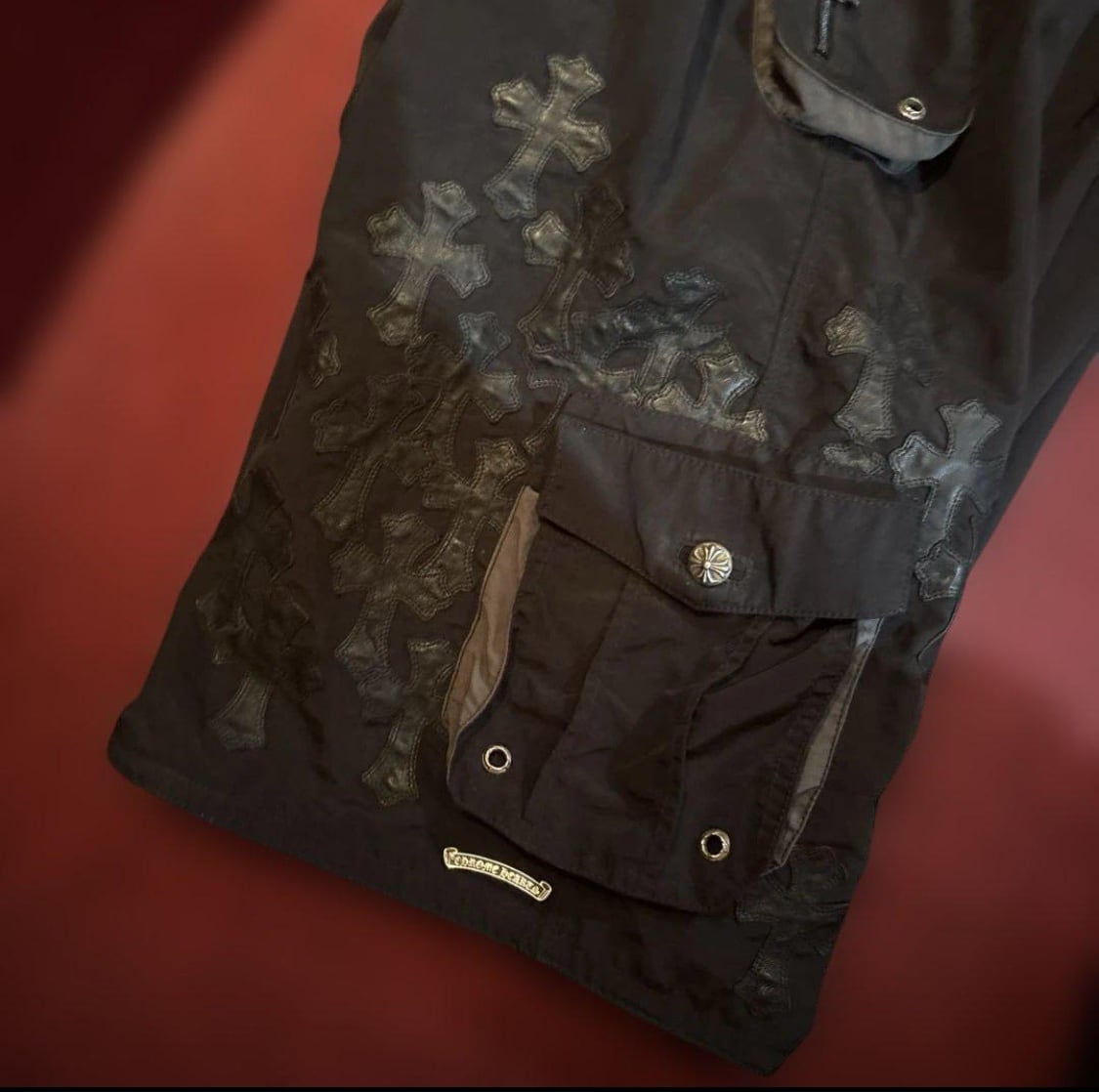 CHROME HEARTS クロムハーツ ブラック ショートパンツ ハーフパンツ