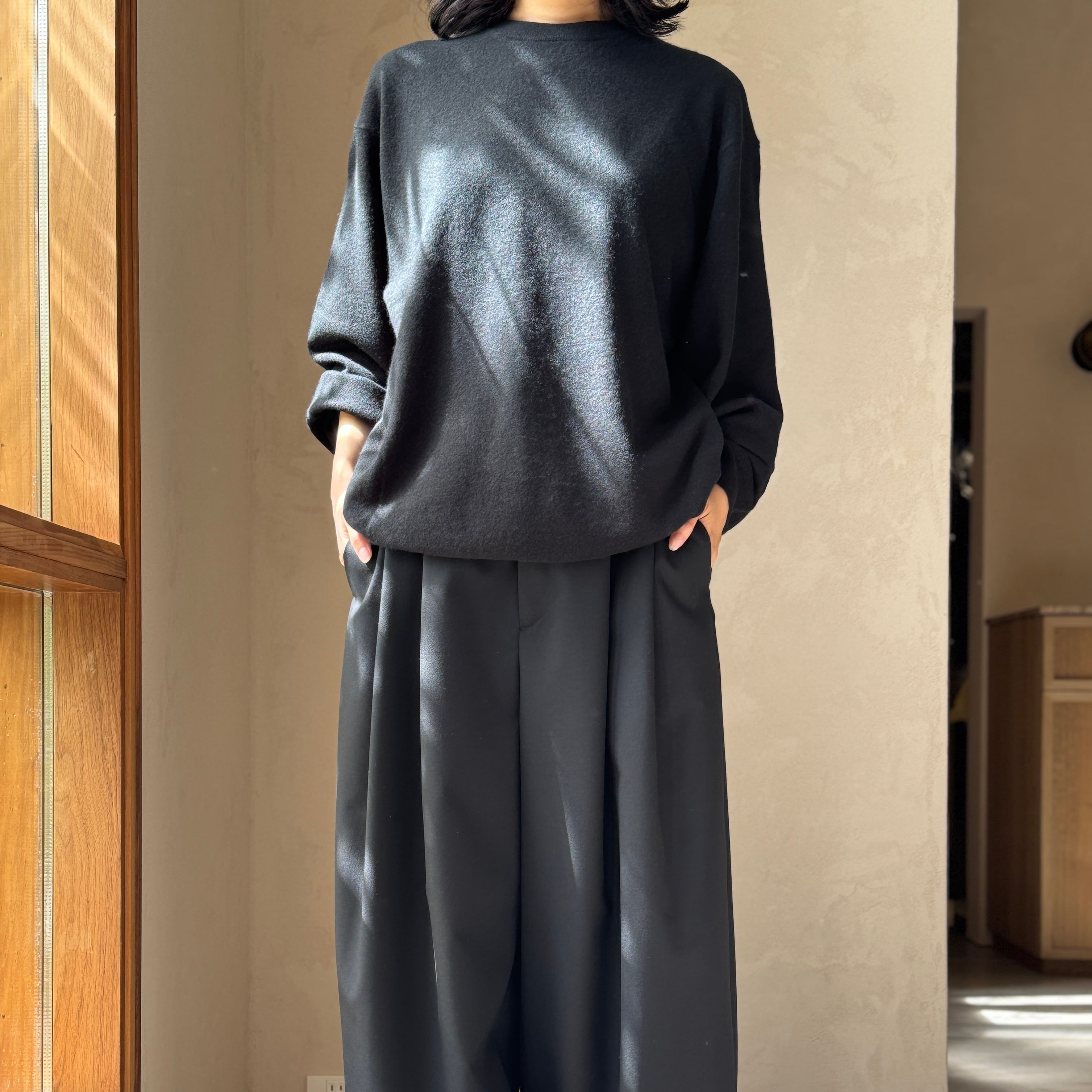 ATON ｜BABY CASHEMRE CREWNECK SWEATER | HJ GALLERY