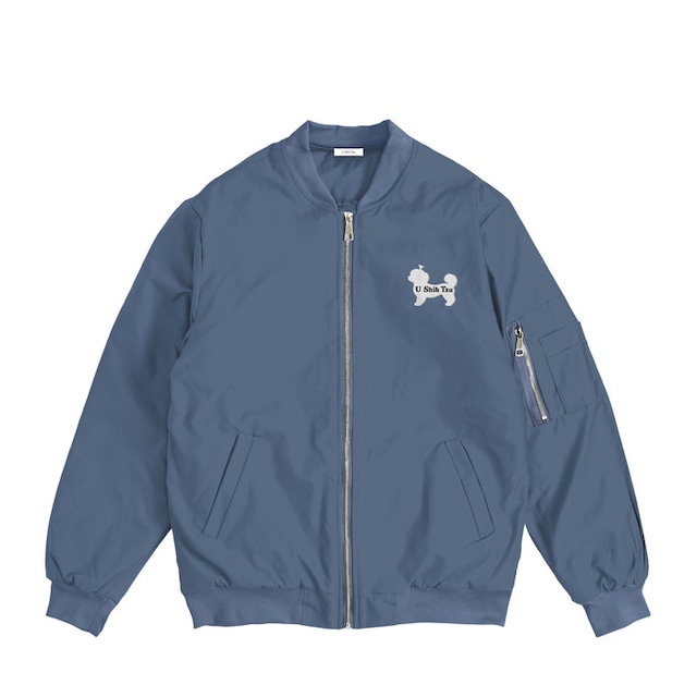 U Shih Tzu MA1 Jacket Blue U5007