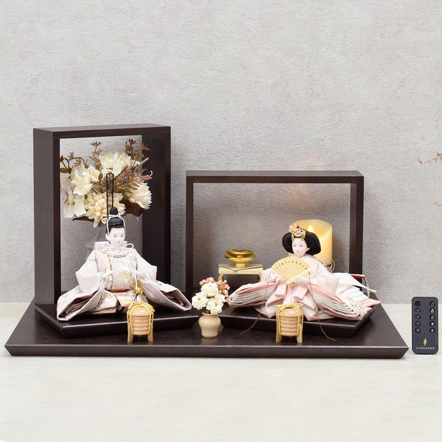 雛人形 親王飾り【infinity】インフィニティ｜モダン｜おしゃれ｜かわいい｜今どき｜和モダン｜おすすめ