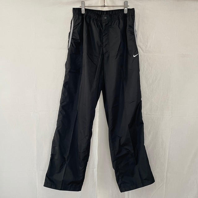 Nike / Nylon Track Pants(black) / size XL | ELASTiC thrift store