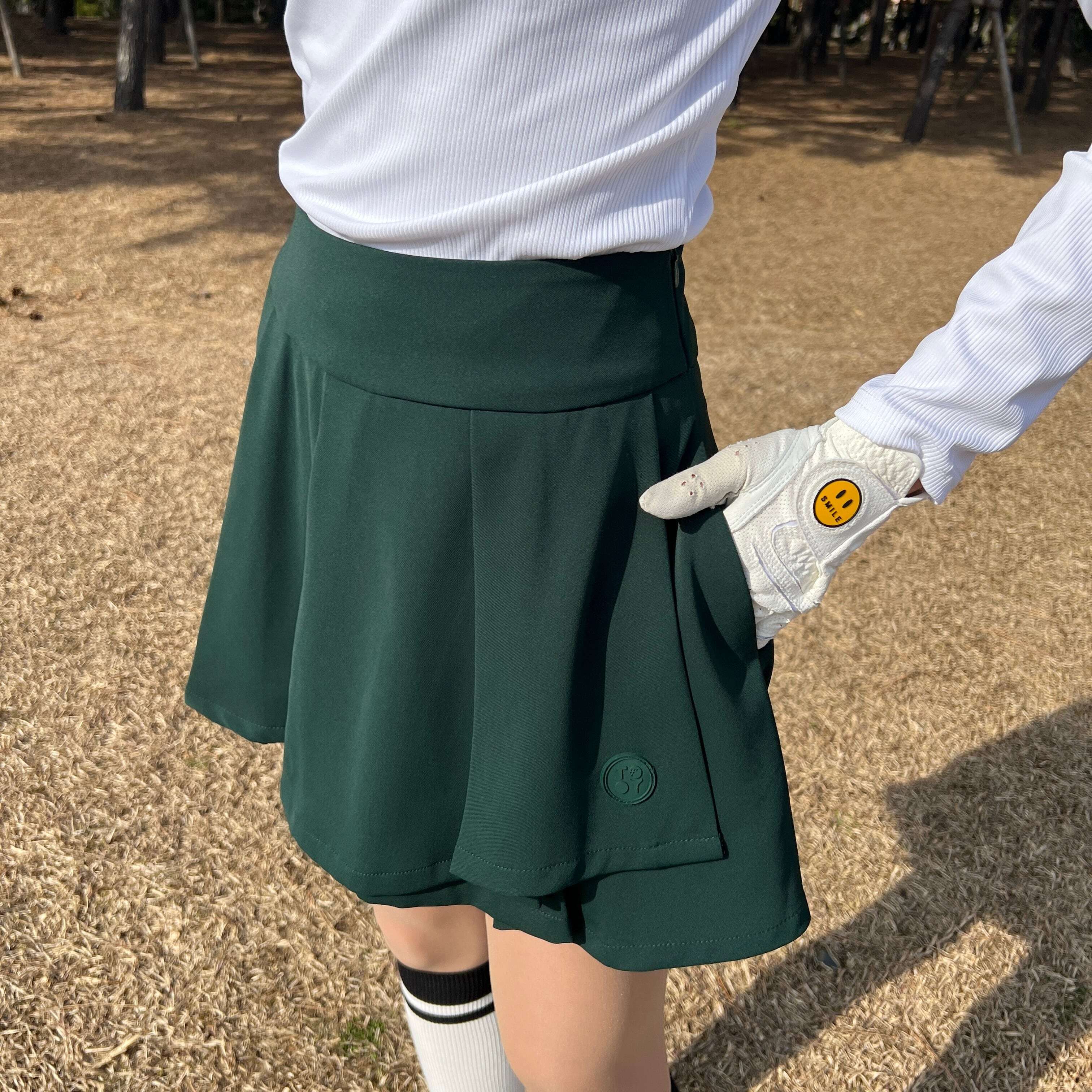 即納デザインプリーツスカート | AMIS GOLF 【韓国ゴルフウェア】