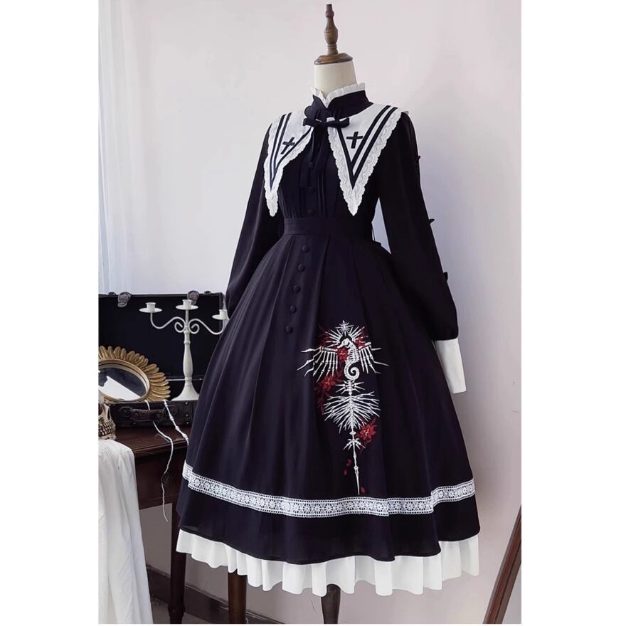 サブカル 服 地雷系 通販 予約販売ゴスロリ 修道女 シスター ゴシック