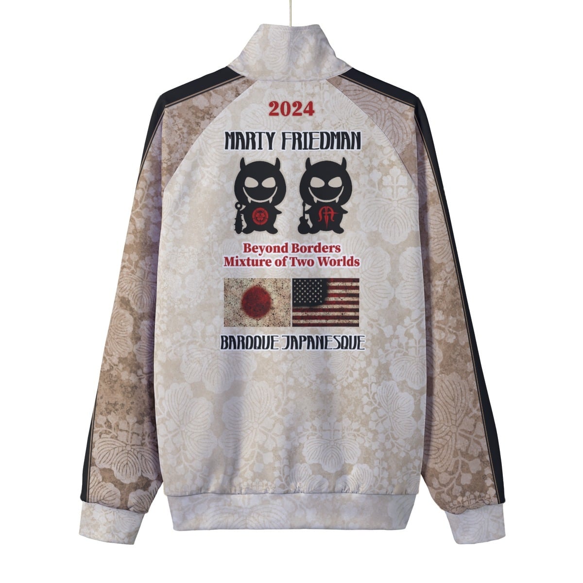 マーティ・フリードマン ONIQUE コラボ 2024 亜麻色 スタンドカラー