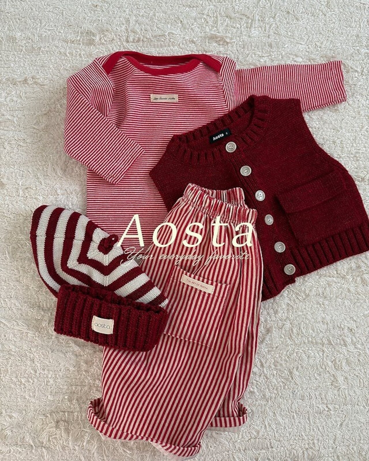 韓国子供服 / 26Autumn / Aosta / ルイススカーフ / 秋服 *FREE*