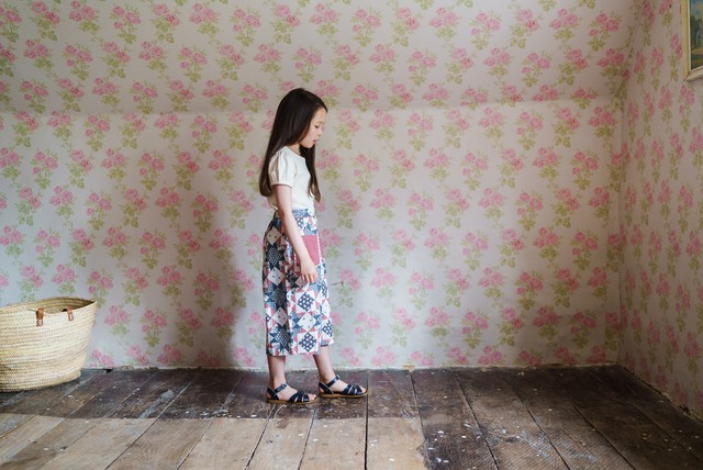 《即納》Little Cotton Clothes / Molly Trousers - Patchwork Floral