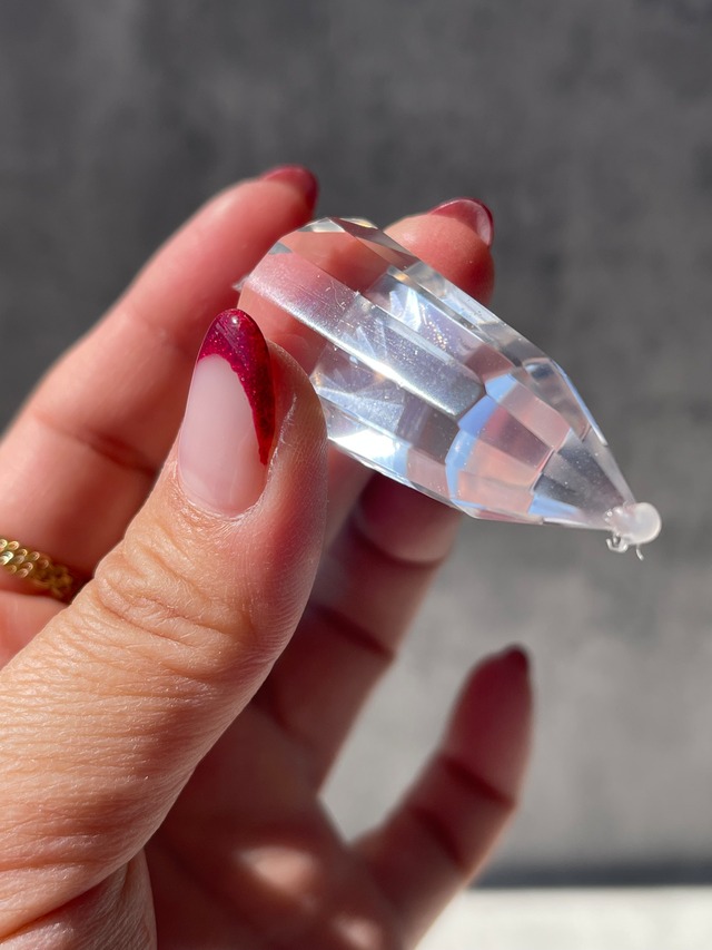 ブラジル・セラ・デ・カブラル産 レムリアン ヴォーゲルワンド クリアクォーツ｜一点物