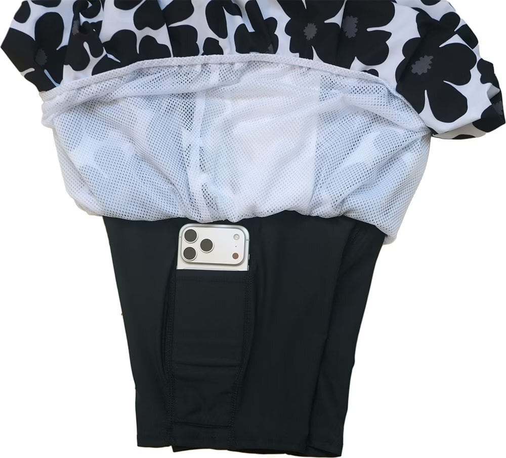ranor（ラナー）FLOWER BALLOON SKIRT - WHITE レディース ランニング