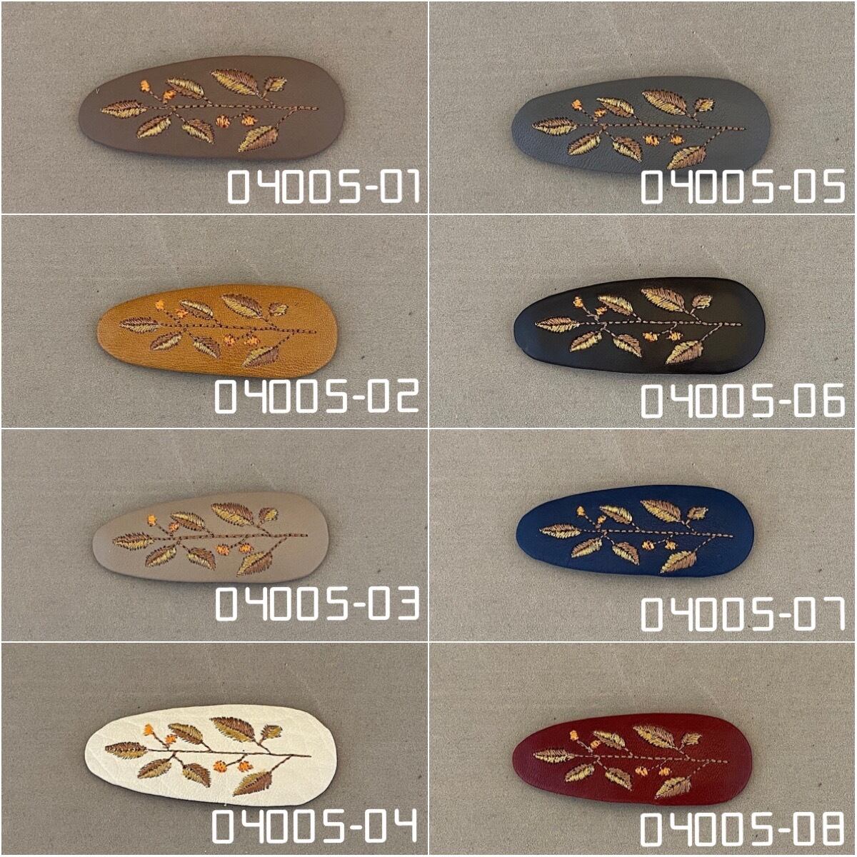 パッチンピン60（2個セット）No.04005-01～08 | Atelier LeatherN