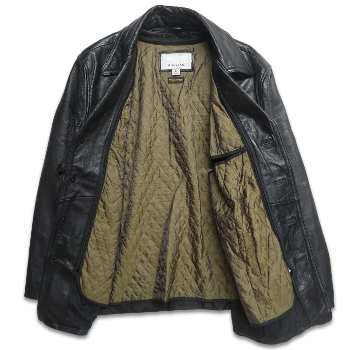 古着 WILSONS LEATHER M.JULIAN Thinsulate着脱ライナー付き レザー  
