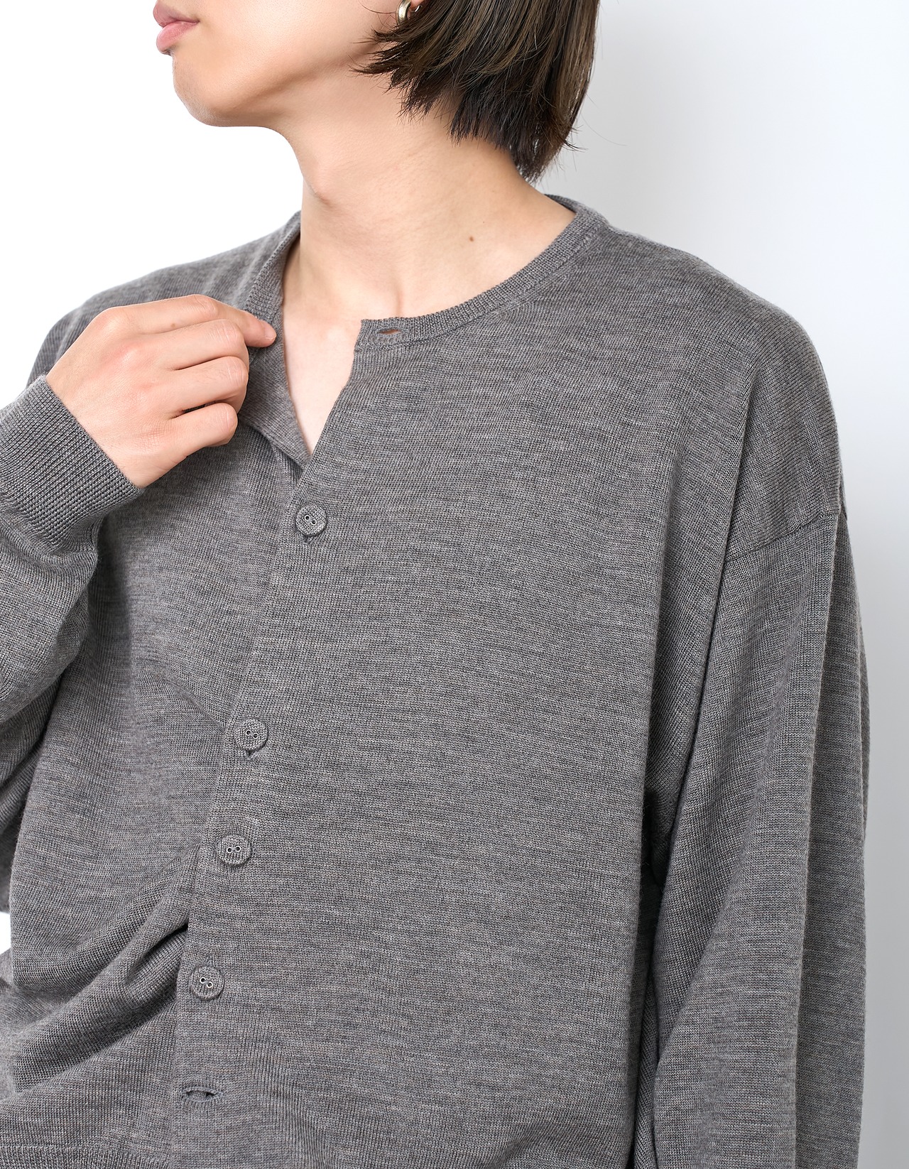refomed "NEXT MAN CARDIGAN〔GRAY〕"