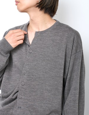 refomed "NEXT MAN CARDIGAN〔GRAY〕"