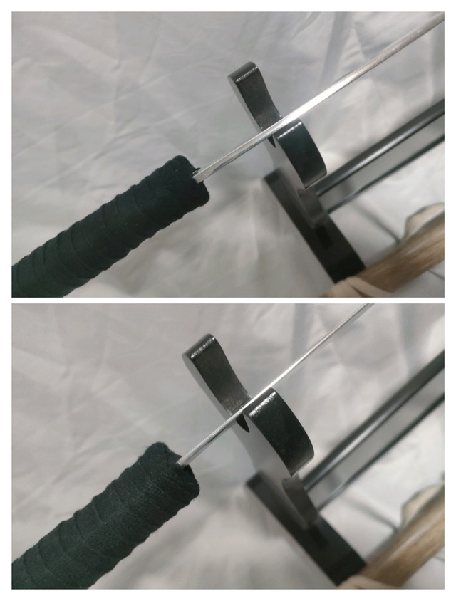 素環頭大刀 黒 アルミ合金刀身 模造刀 中国剣 古代日本刀