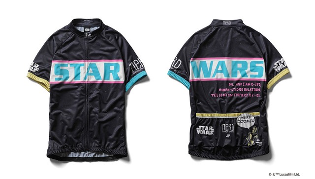 narifuri NERD×STAR WARS サイクルジャージ (Galaxy) | couleur 