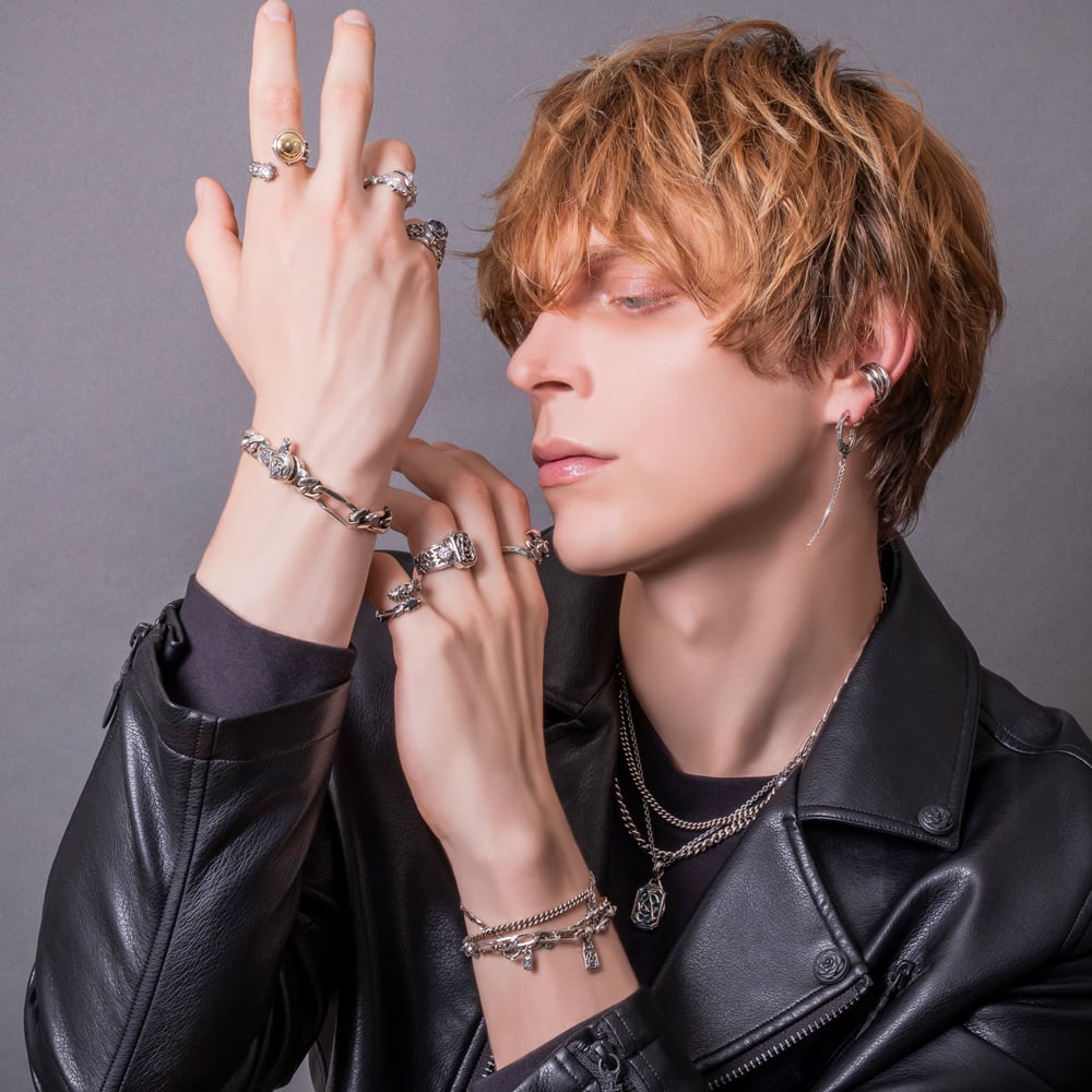 クロスミックスTバーダブルブレスレット ACB0133 Cross Mix T-Bar