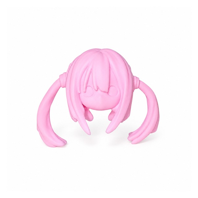 【bonnae】Twintail phone grip (Pink)