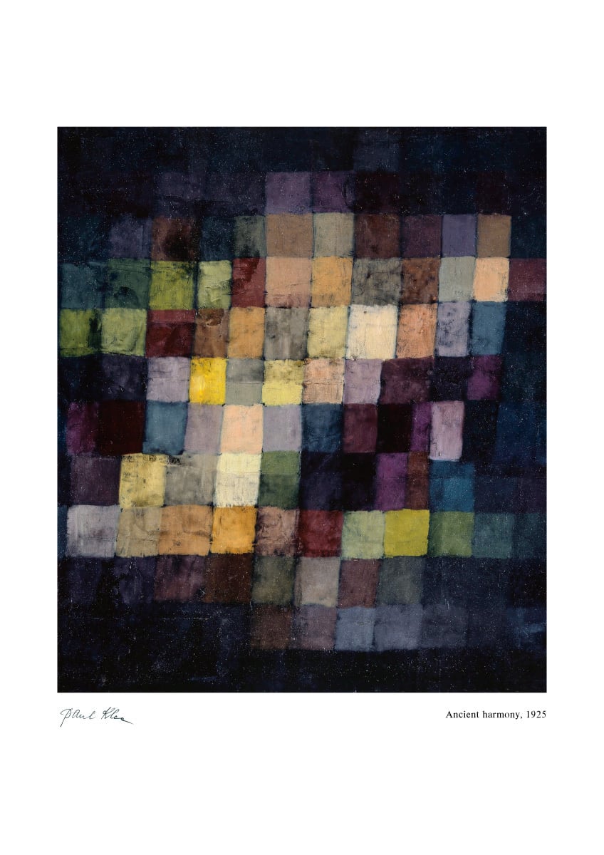 パウル・クレー「New Harmony,1936」額付き 高級アートプリント パウル