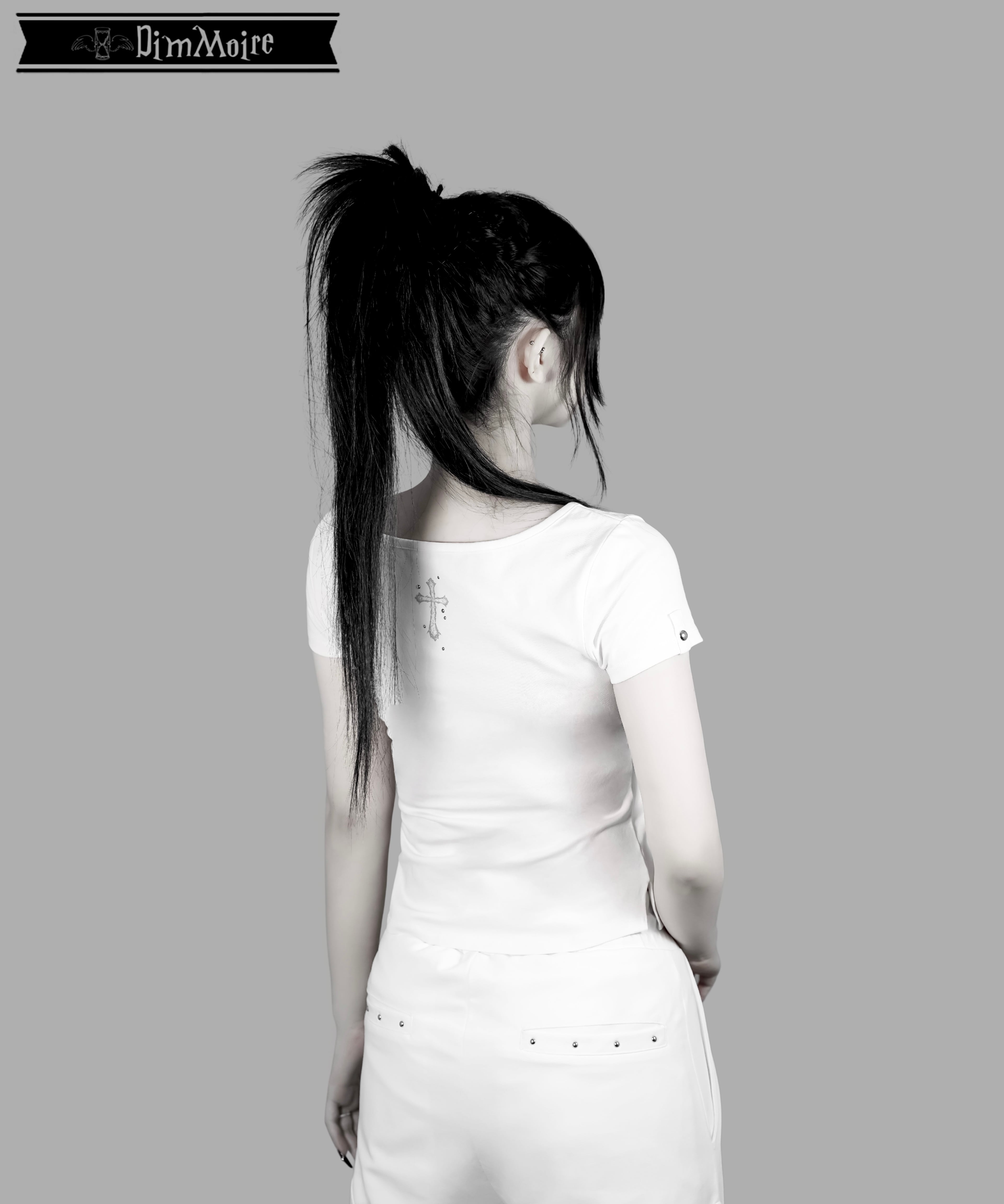 GLITTERロゴミニT【White】 | DimMoire