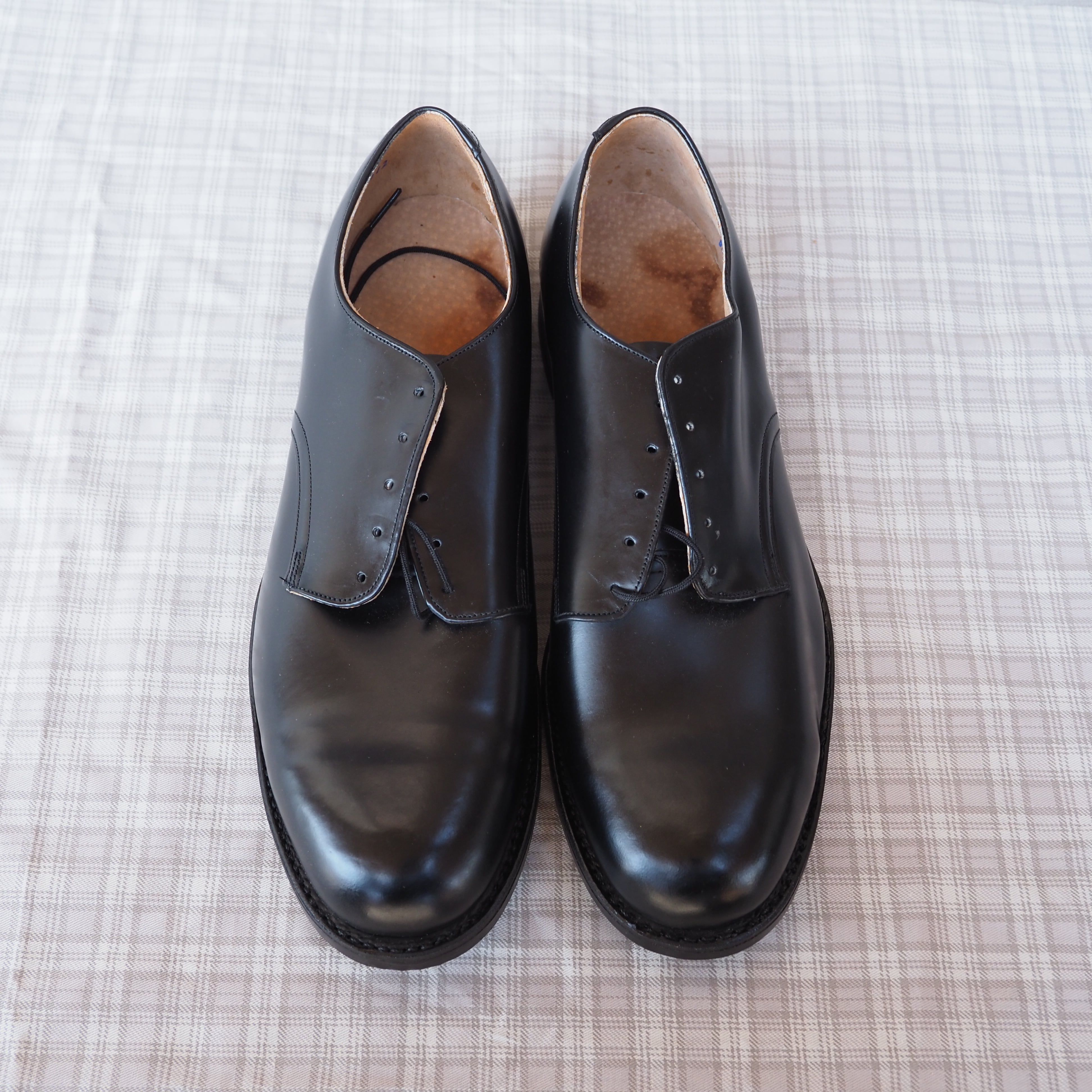 NOS】70's U.S.NAVY oxford leather service shoes 9.5N D.J.