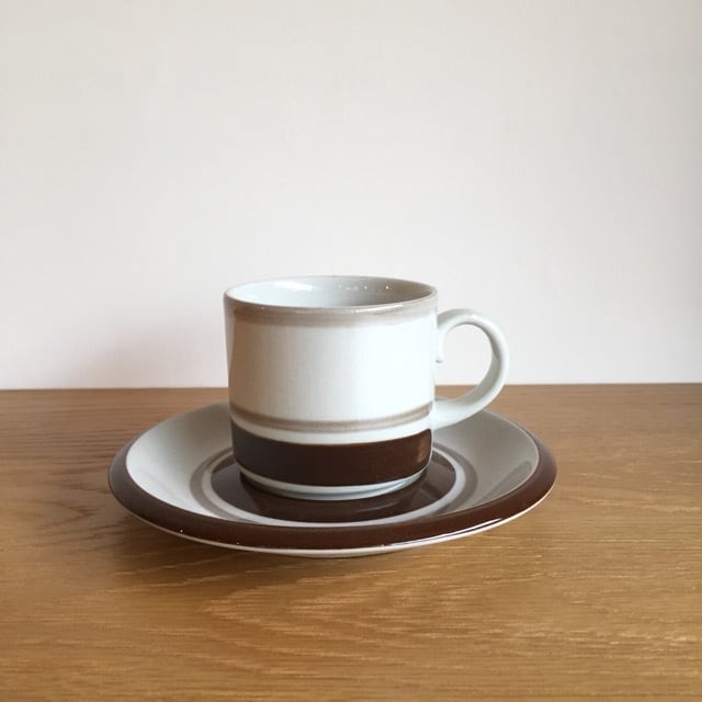 北欧ヴィンテージ雑貨】ARABIA Pirtti cup&saucer 【B】 アラビア