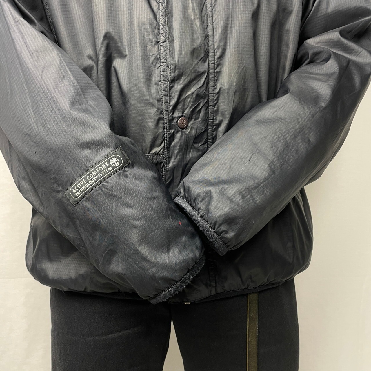 90年代 Timberland ティンバーランド ナイロン×フリース リバーシブル 