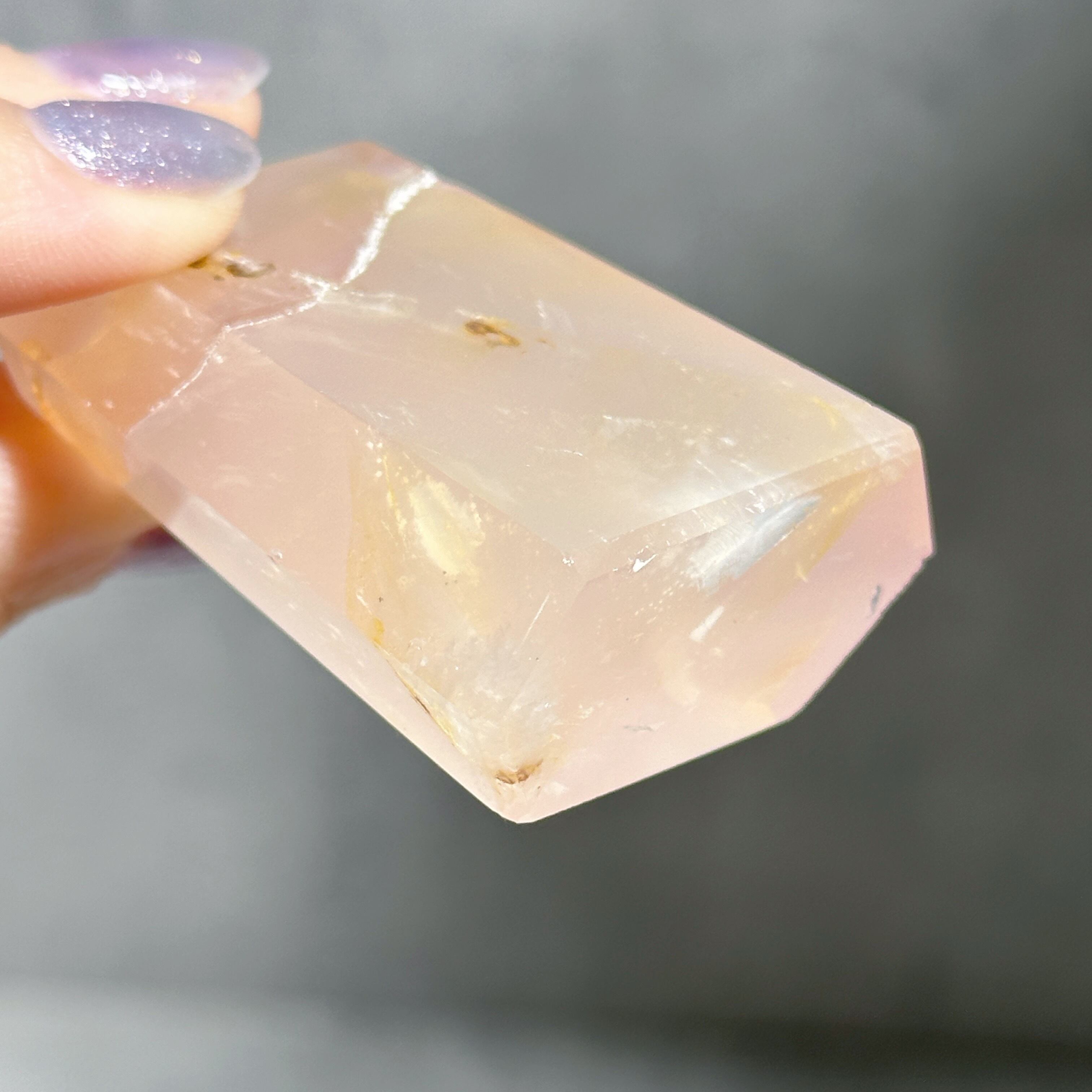 ローズクォーツ×ゴールデンヒーラー タワー61◇ Rose Quartz x Golden