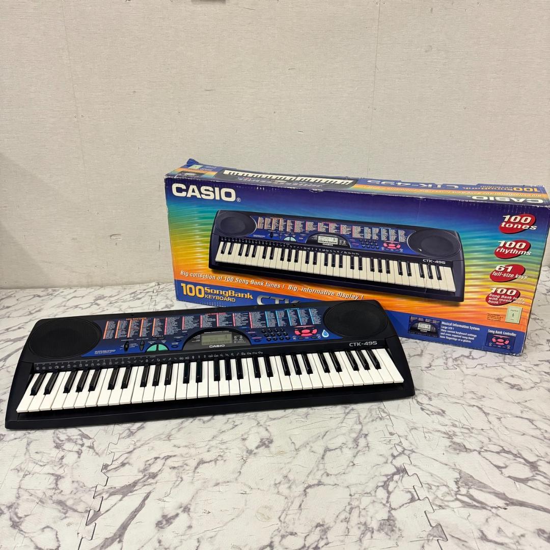 17507 電子キーボード CASIO CTK-495 | リサイクル半蔵 17507 電子キーボード CASIO CTK-495 | リサイクル半蔵