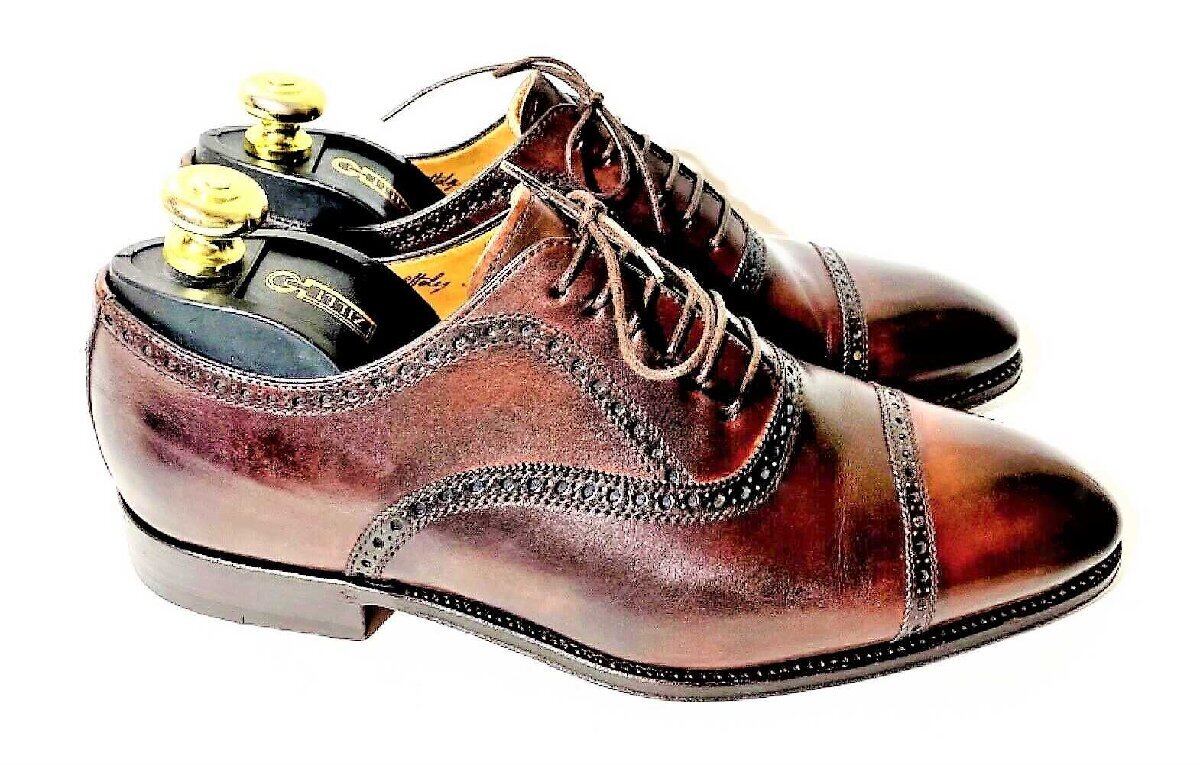 イタリア製 BONTONI ボントーニ ストレートチップ 革靴 43 美品 イタリア製 BONTONI ボントーニ ストレートチップ 革靴 43 美品