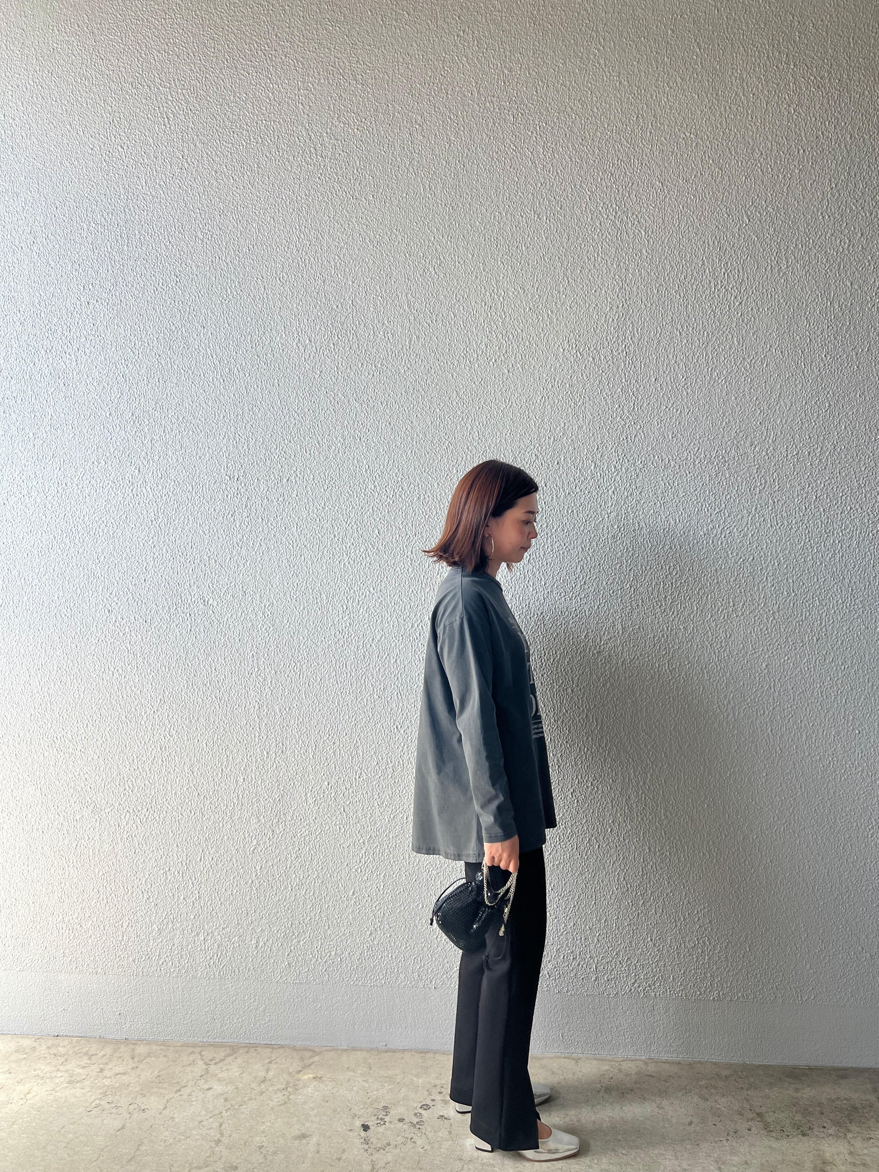 【PASSIONE】ロゴロングスリーブTシャツ