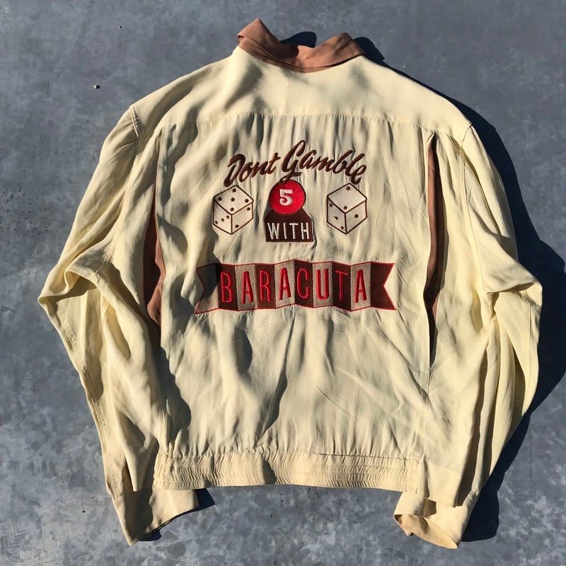 70's LEE TREVOR リー トレヴォー ボーリングシャツ BARACUTA 70's LEE TREVOR リー トレヴォー ボーリングシャツ BARACUTA