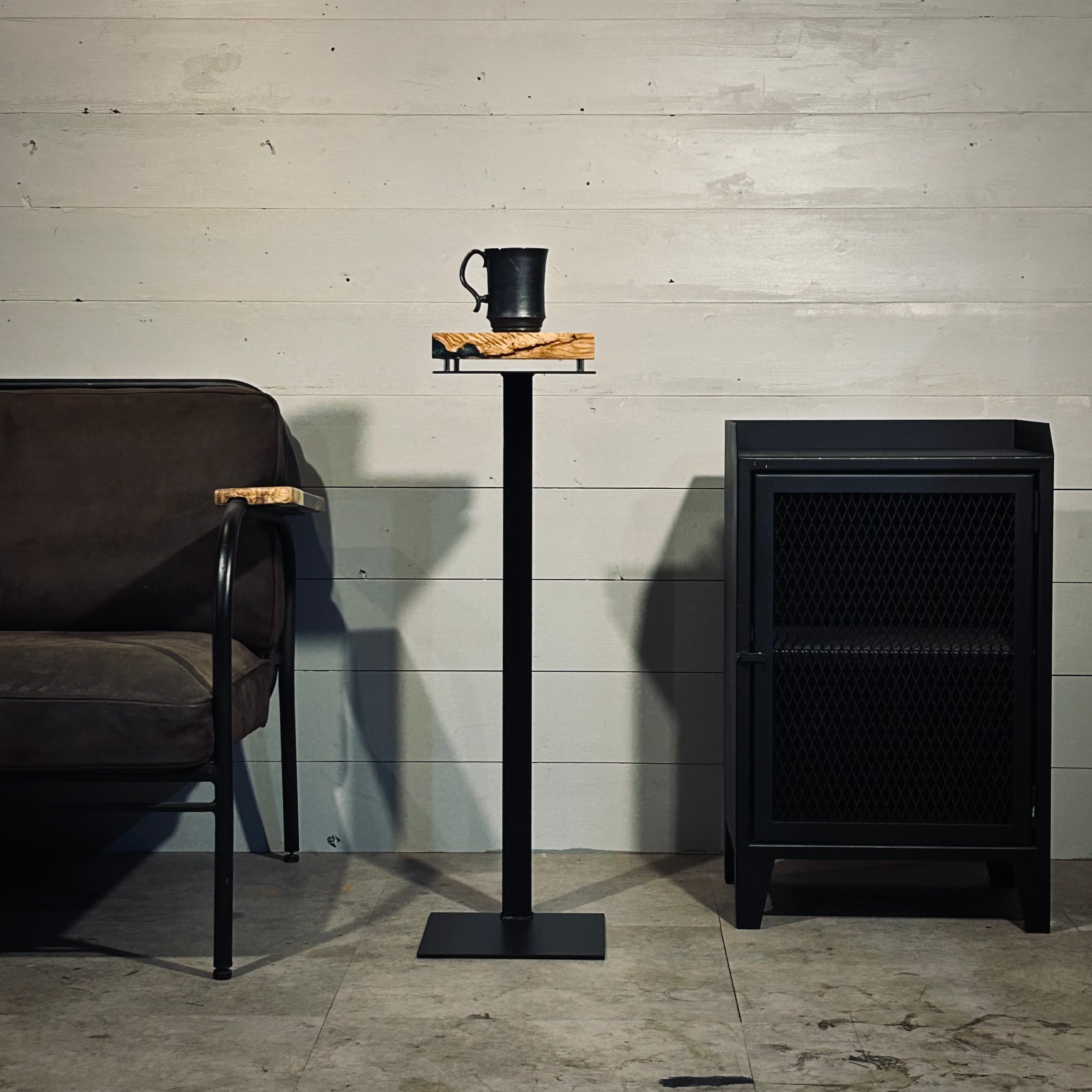 スタンド ウッドレジン 展示台 | 【 wire furniture 】