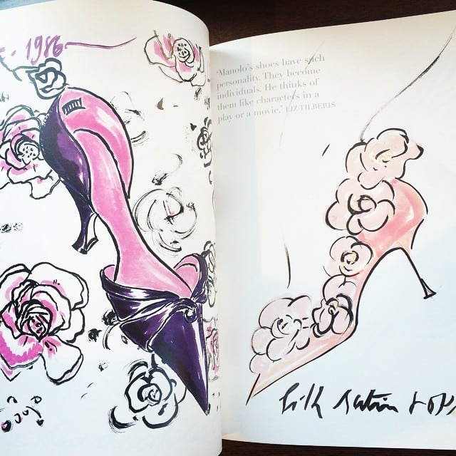 画集「Manolo Blahnik Drawings (60th Anniversary Edition) 」 - 画像2