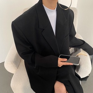 ダークストライプスーツジャケット　LT0020032