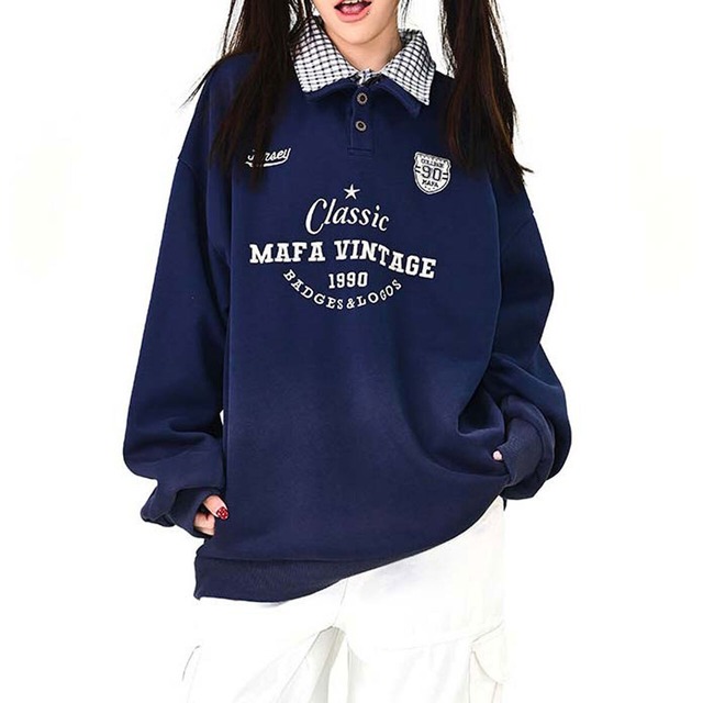 レトロカレッジミックスオーバーポロ
 2col   R01621